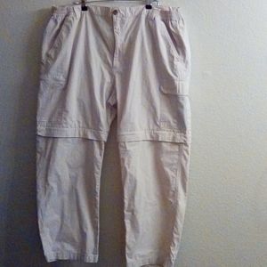 Redhead  NYLON men size 2XL/30 waist 42 length 29 cream color  A25